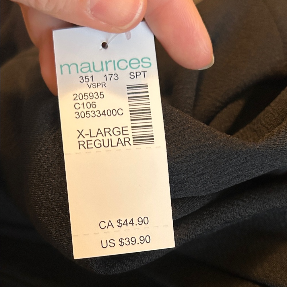 Maurices Versa Crossover High Rise Taper Pant - Picture 4 of 8